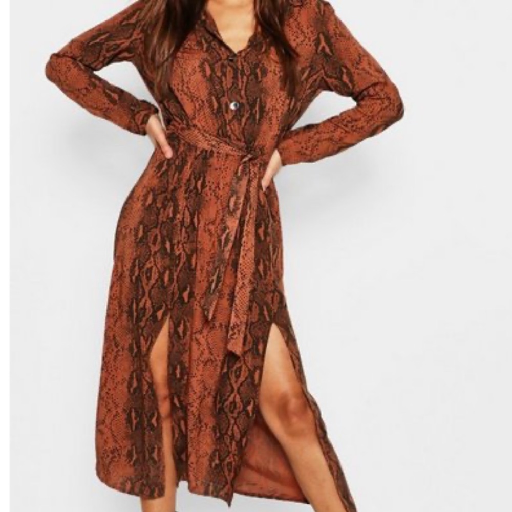 NWT Snake Print Midi - Picture 2 of 2